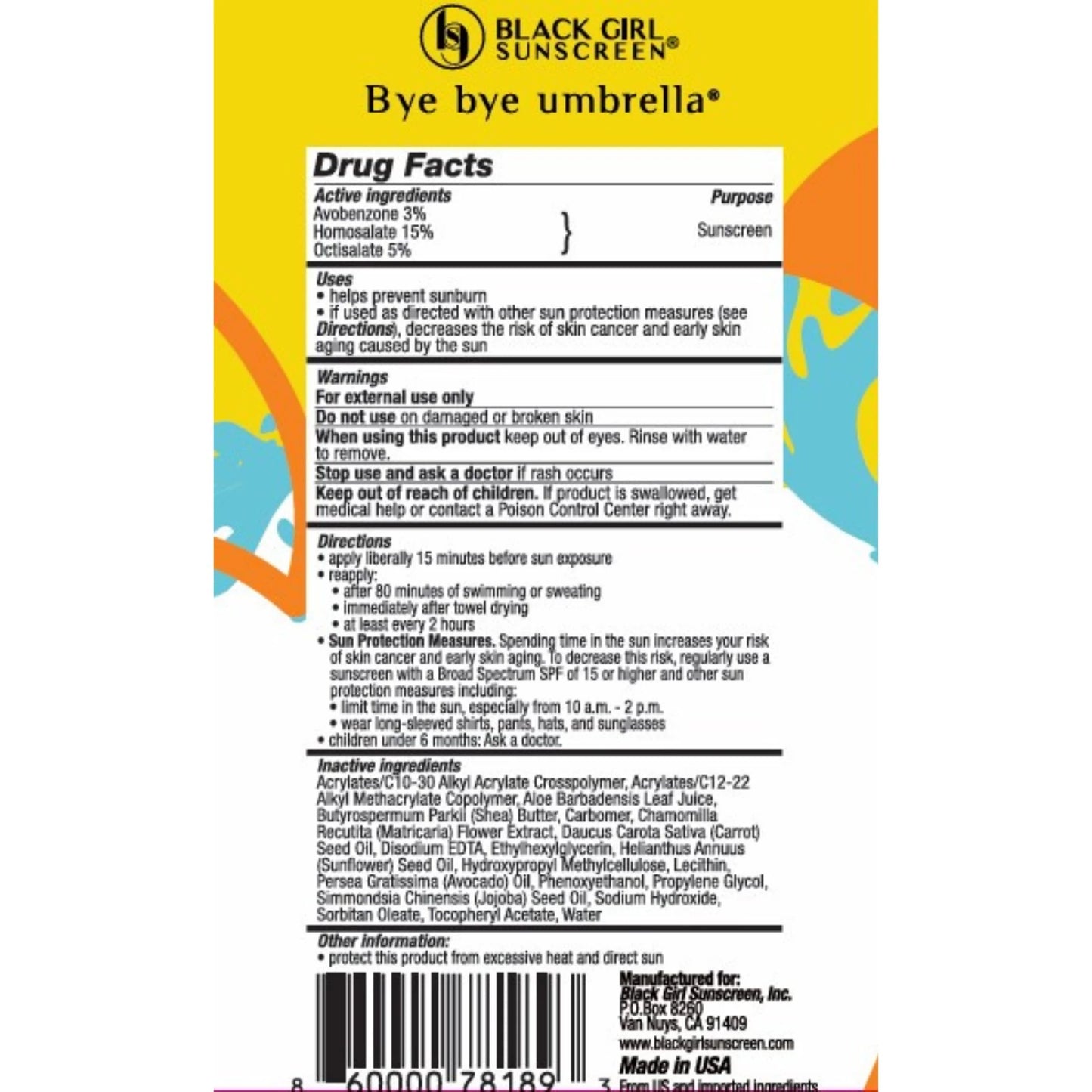 Broad Spectrum SPF 50 6 Floz