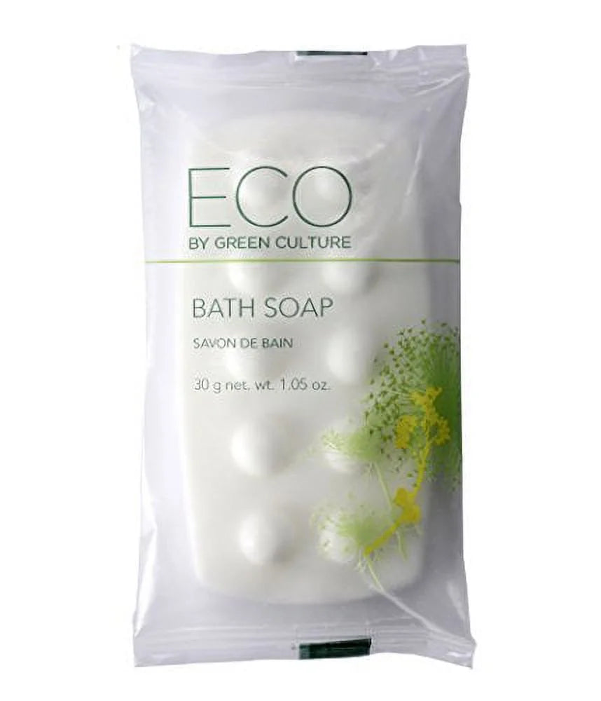 Eco by Green Culture Spegcbh Bath Massage Bar, Clean Scent, 1.06 Oz, 300/Carton (Ogfspegcbh)