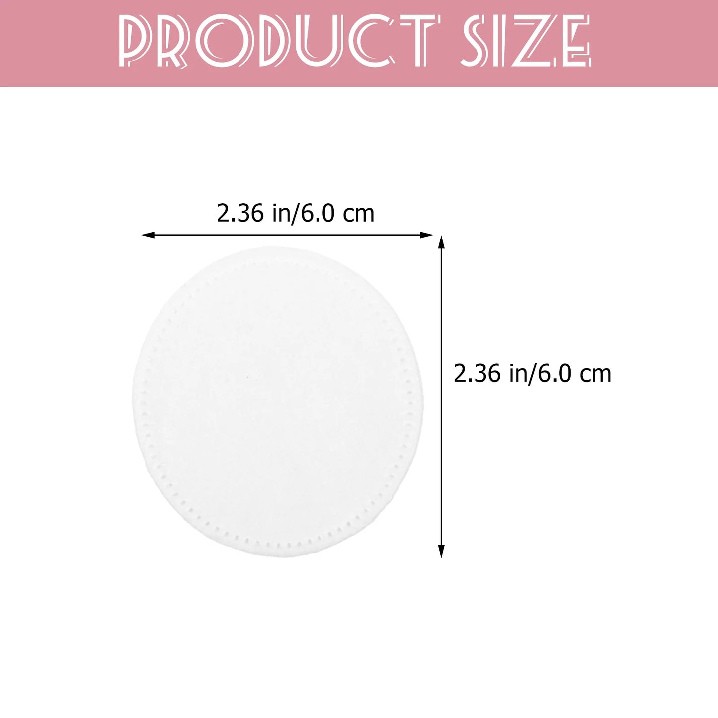 200 Pcs Makeup Cotton round Pads Thickened Three Layer Facial Cotton Remover