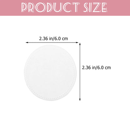 200 Pcs Makeup Cotton round Pads Thickened Three Layer Facial Cotton Remover