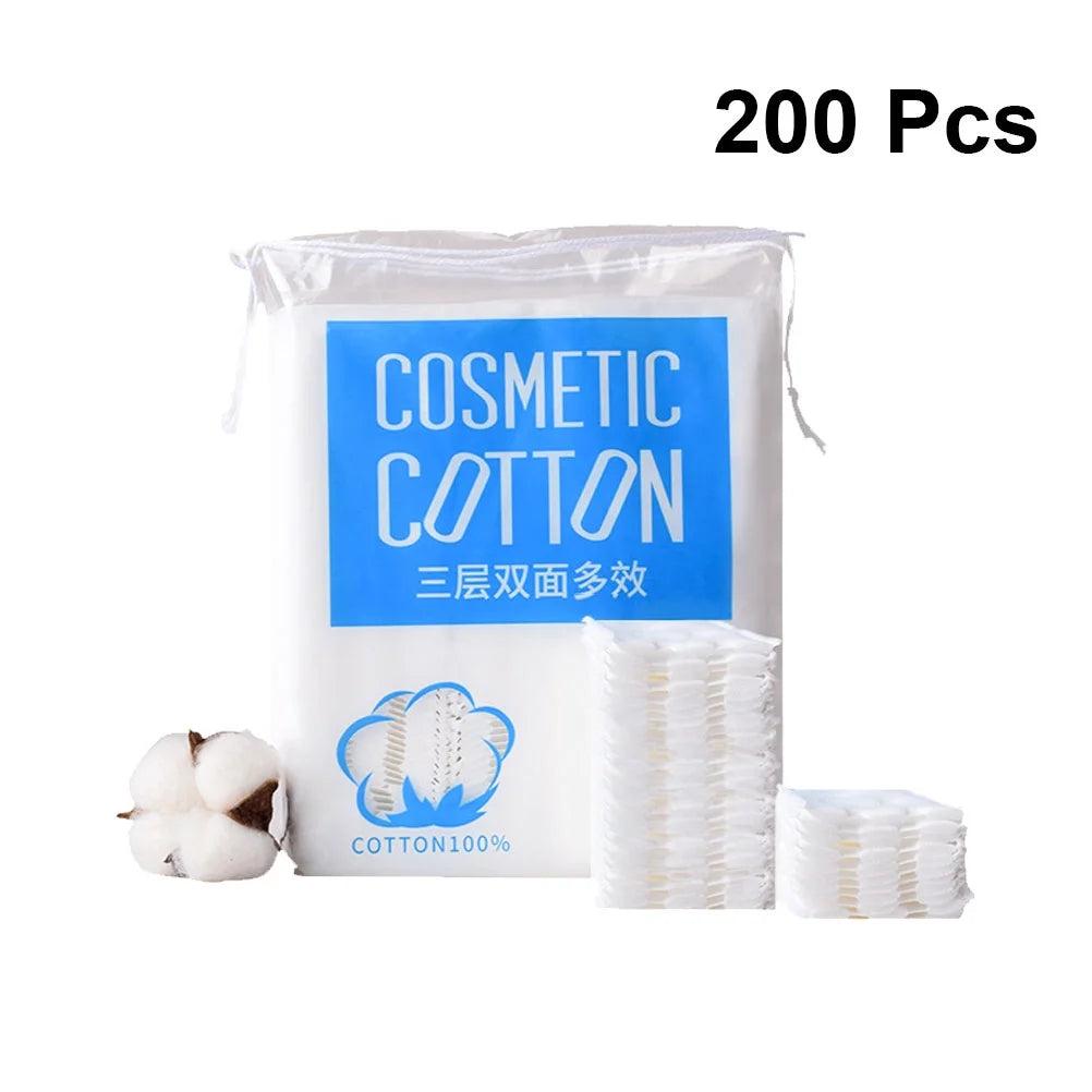 Cotton Pads Makeup Facial Face Disposable Rounds Remover Cleansing Sheet Facecleaner Pad Eye Cleaner Make Washable
