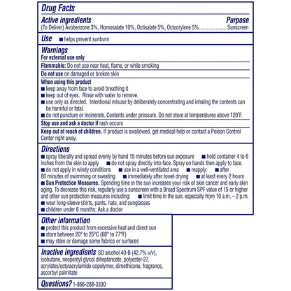 COMPLETE SPF 50 Sunscreen Spray, Lightweight, Moisturizing Sunscreen Pack, Water Resistant Spray Sunscreen SPF 50, 5.5 Oz Spray, Pack of 3