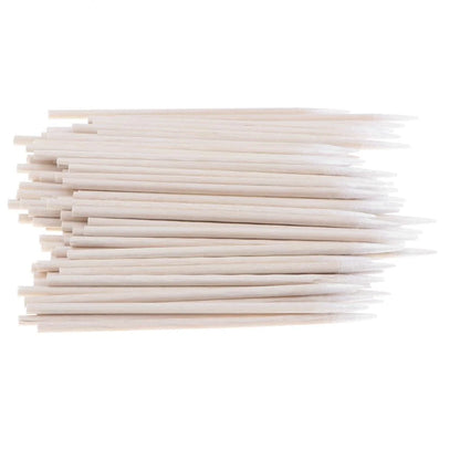 100 Pcs Cotton Swab 6.7 Inch Wood Handle for Earphone Phones Charge Ports