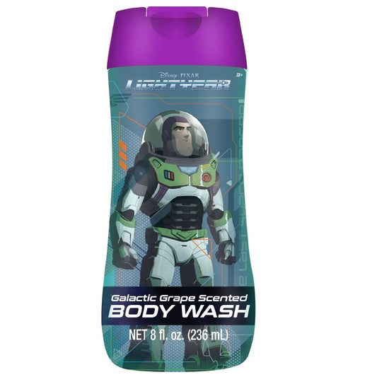 Buzz Lightyear 8Oz Body Wash in a Bottle Parabens Free, Non Toxic