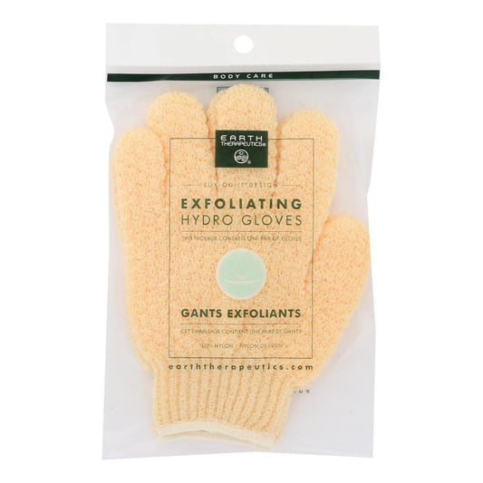 Hydro Gloves - Exfoliating - White - 1 Pair