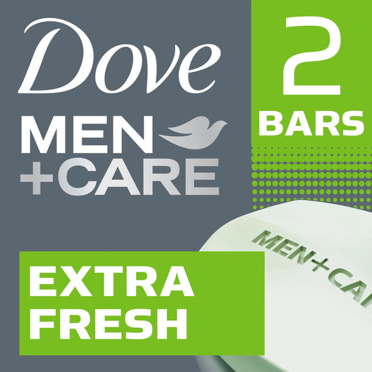 Body + Face Bar Invigorating Formula, Extra Fresh, 3.75 Oz 2 Bars