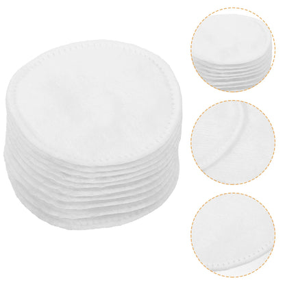 200 Pcs Makeup Cotton round Pads Thickened Three Layer Facial Cotton Remover