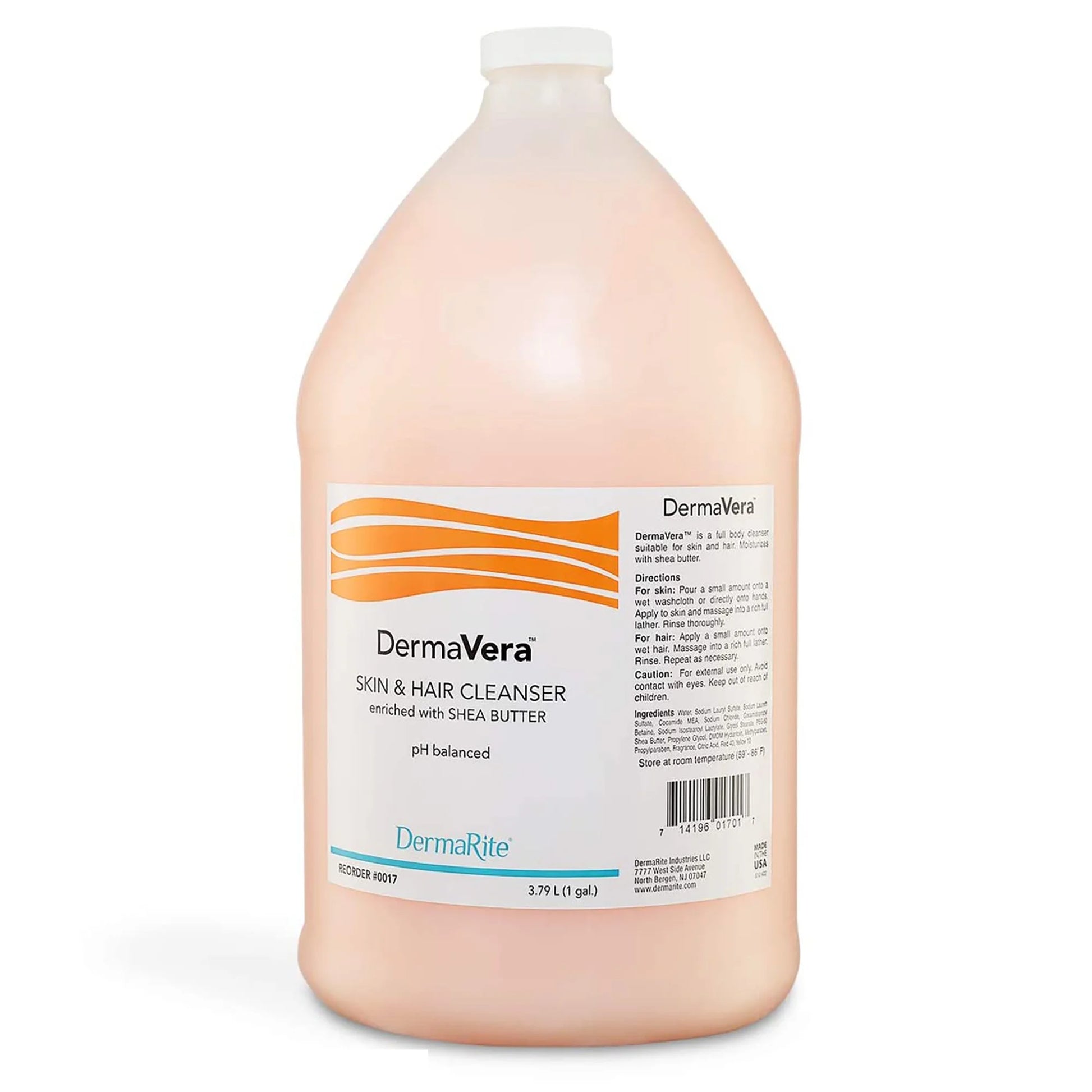 Dermavera Shampoo&Body Wash Jug Scented 1 Gal. 0017 1 Ct