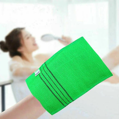 5 Pcs Korean Italy Asian Exfoliating Mitt Exfoliating Bath Washcloth Body Scrub Mitt Shower Washcloth Double Sided Exfoliating Cloth Gloves