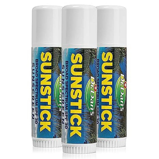 Sunstick Sunscreen SPF 30 0.65 Oz 3 Pack