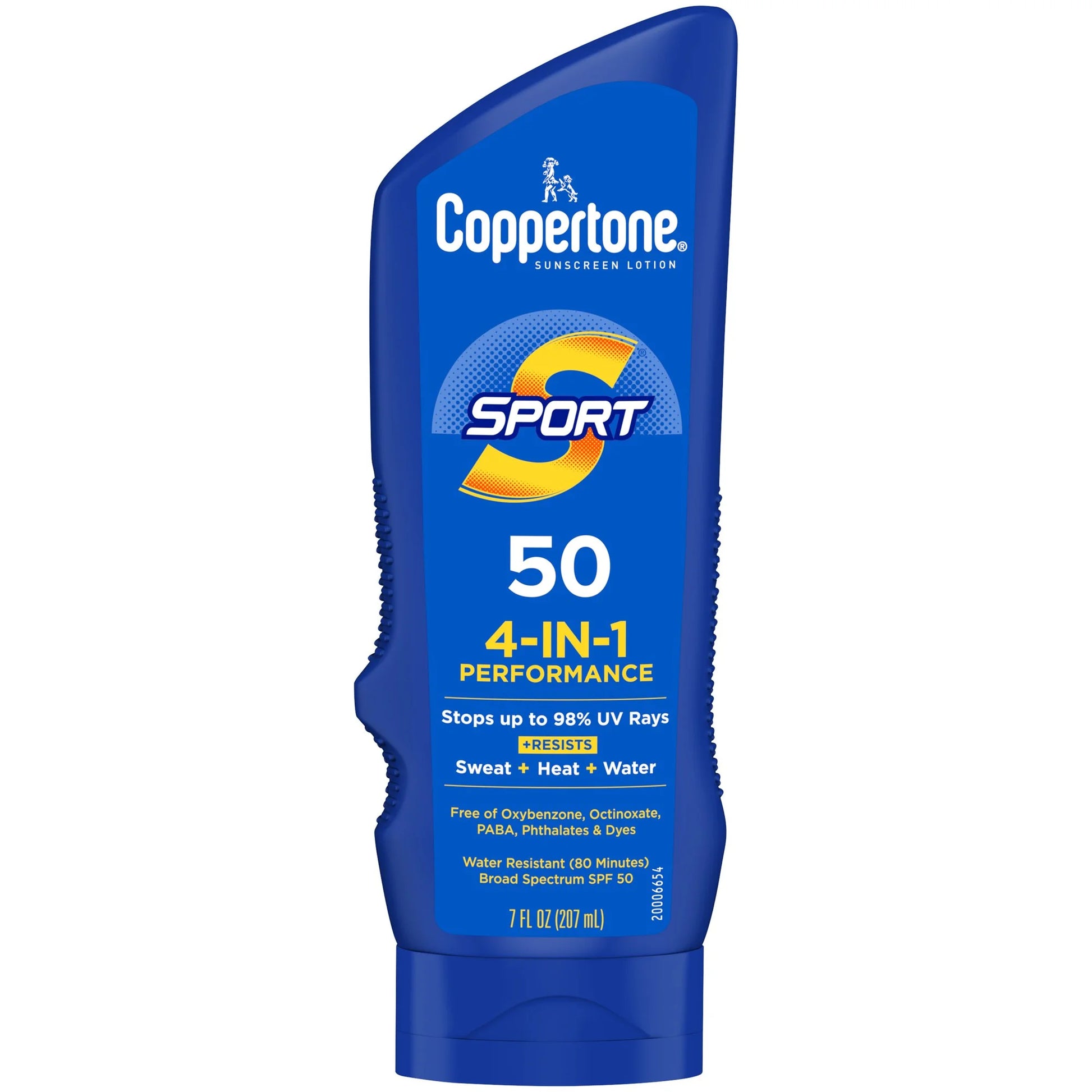 Sunscreen Lotion Sport Water Resistants SPF 50, 7Oz, 4-Pack