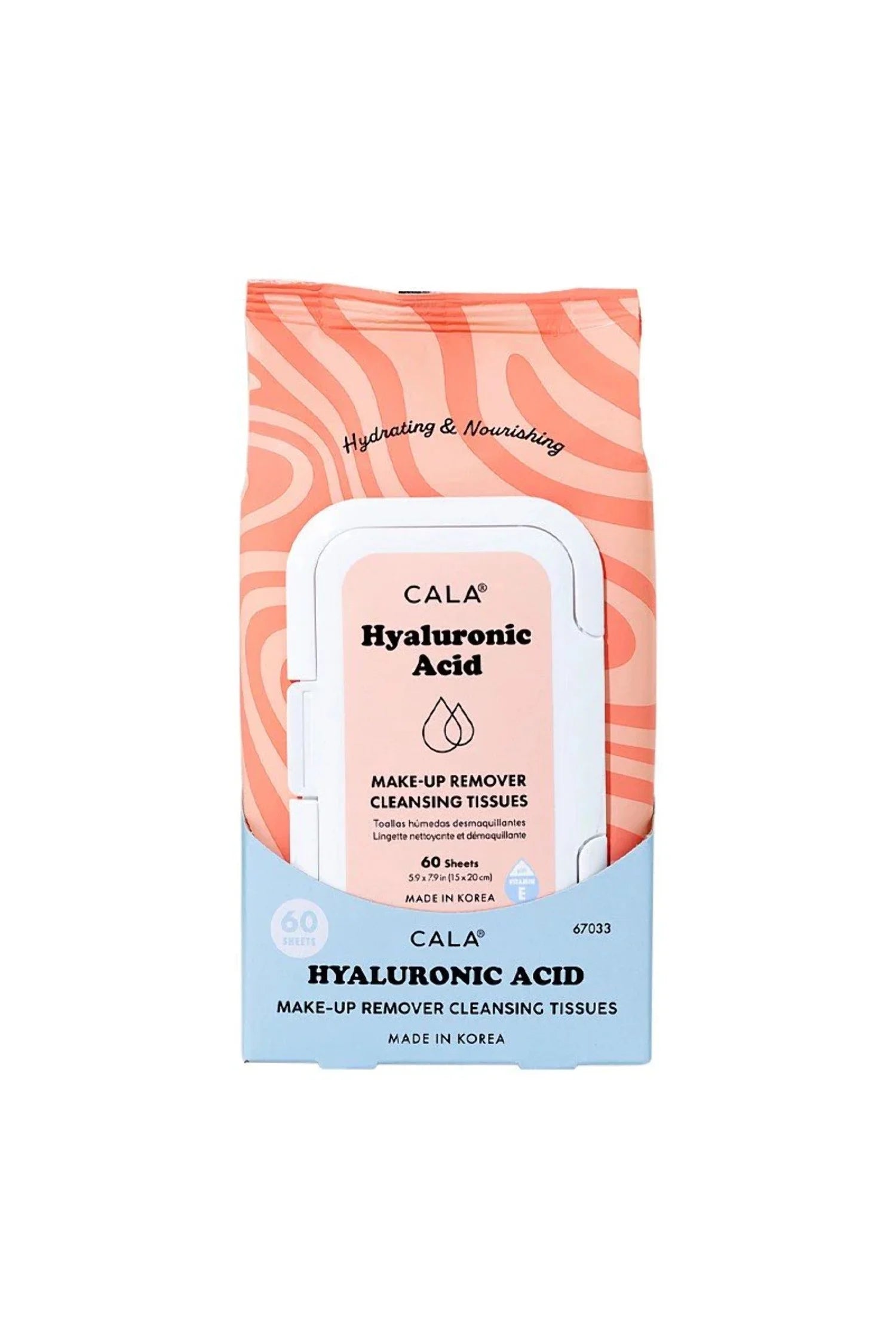 Makeup Remover Cleansing Tissues 60 Ct