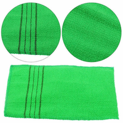 5 Pcs Korean Italy Asian Exfoliating Mitt Exfoliating Bath Washcloth Body Scrub Mitt Shower Washcloth Double Sided Exfoliating Cloth Gloves