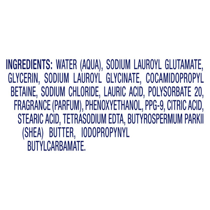 Shea Butter with Warm Vanilla Shower Foam, 13.5 Oz