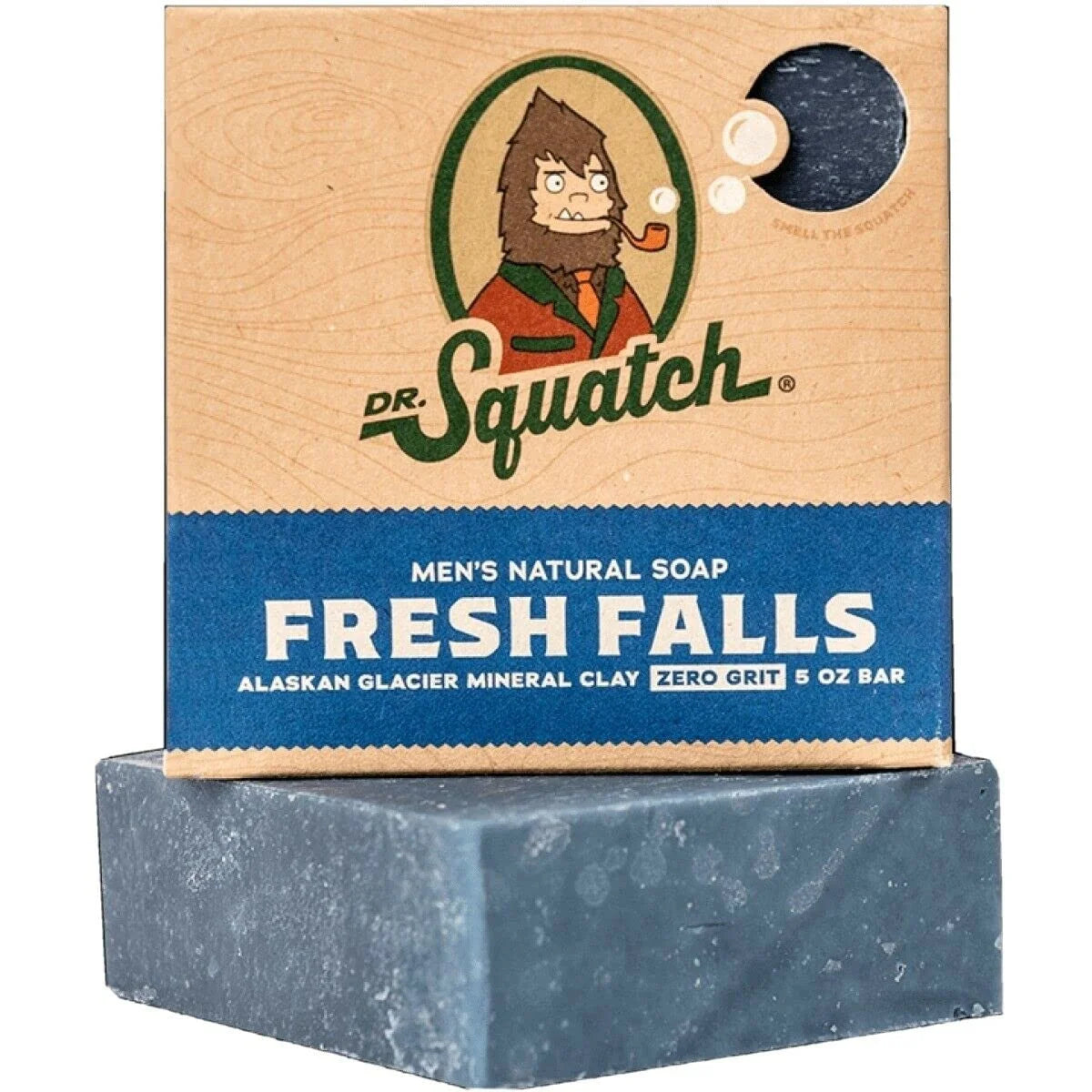 All Natural Bar Soap for Men with Zero Grit, Fresh Falls