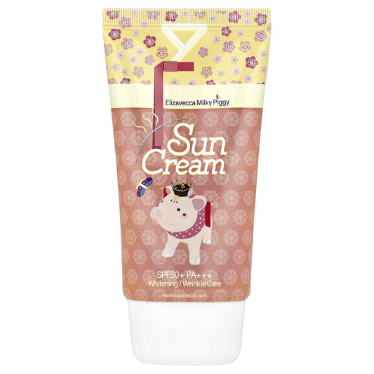 Milky Piggy, Sun Cream, SPF 50+, PA+++, 1.69 Fl. (50 Ml)