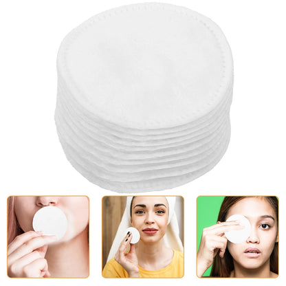 200 Pcs Makeup Cotton round Pads Thickened Three Layer Facial Cotton Remover