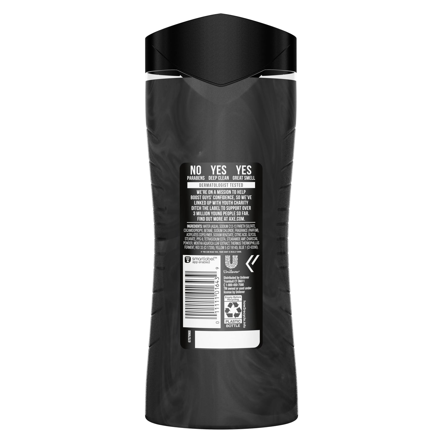 Body Wash Charcoal + Watermint 16 Oz