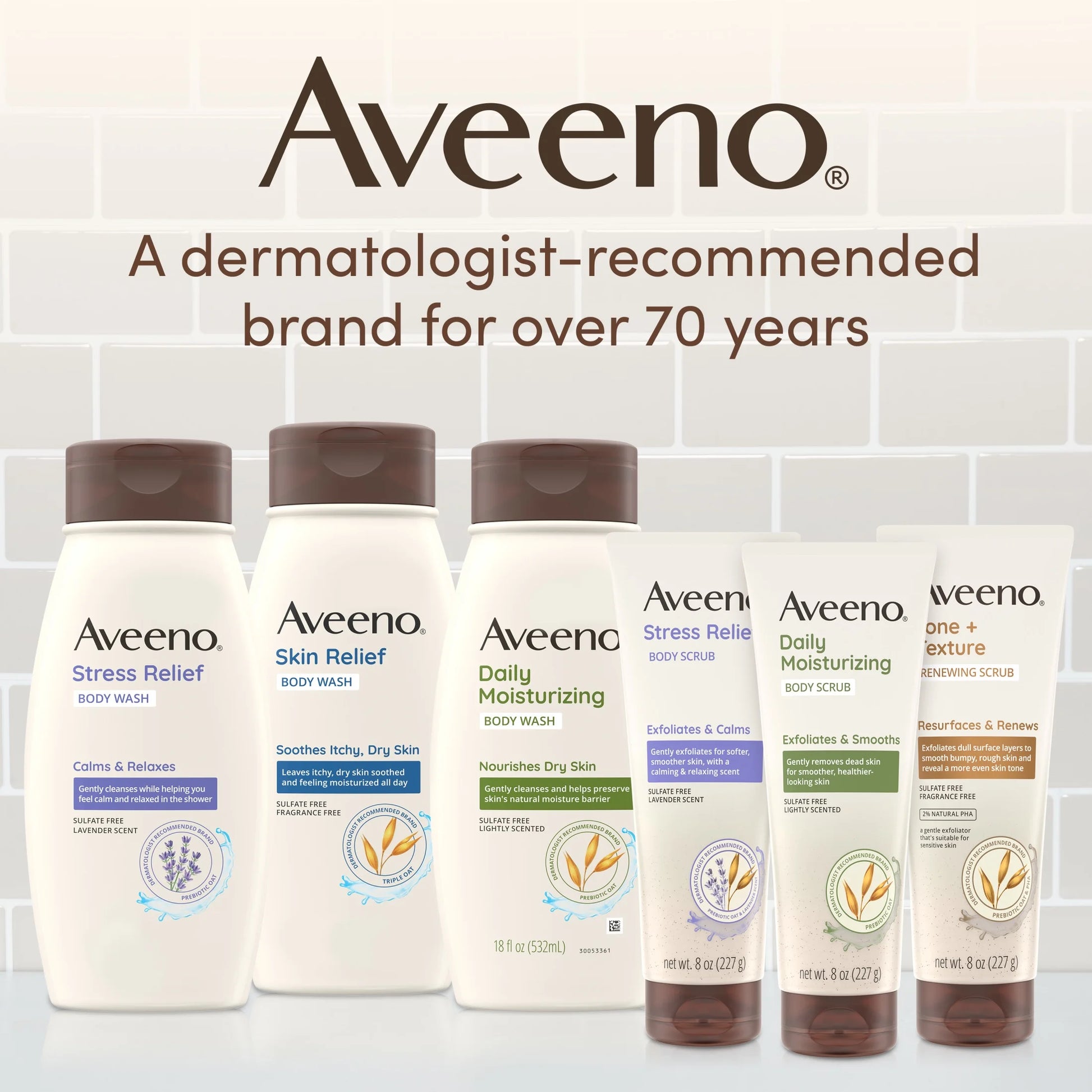 Daily Moisturizing Oat Body Wash for Dry Skin, 12 Fl. Oz