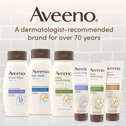 Daily Moisturizing Oat Body Wash for Dry Skin, 12 Fl. Oz